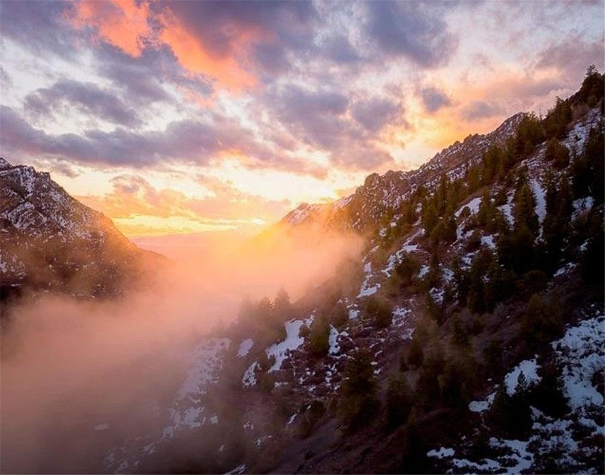 American Fork Canyon From Mutual Dell Gallery Wrap