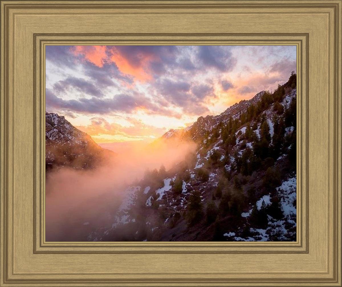American Fork Canyon From Mutual Dell