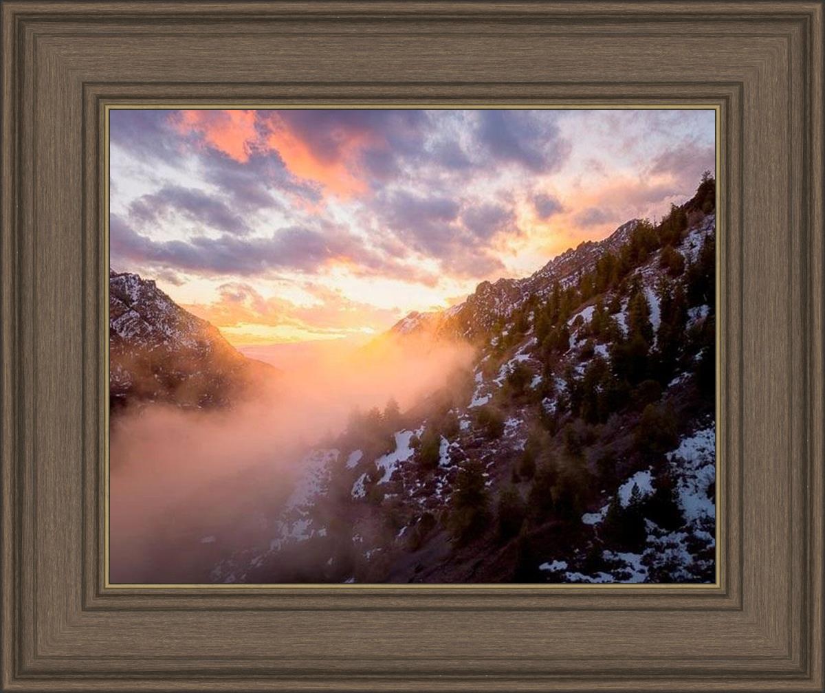 American Fork Canyon From Mutual Dell
