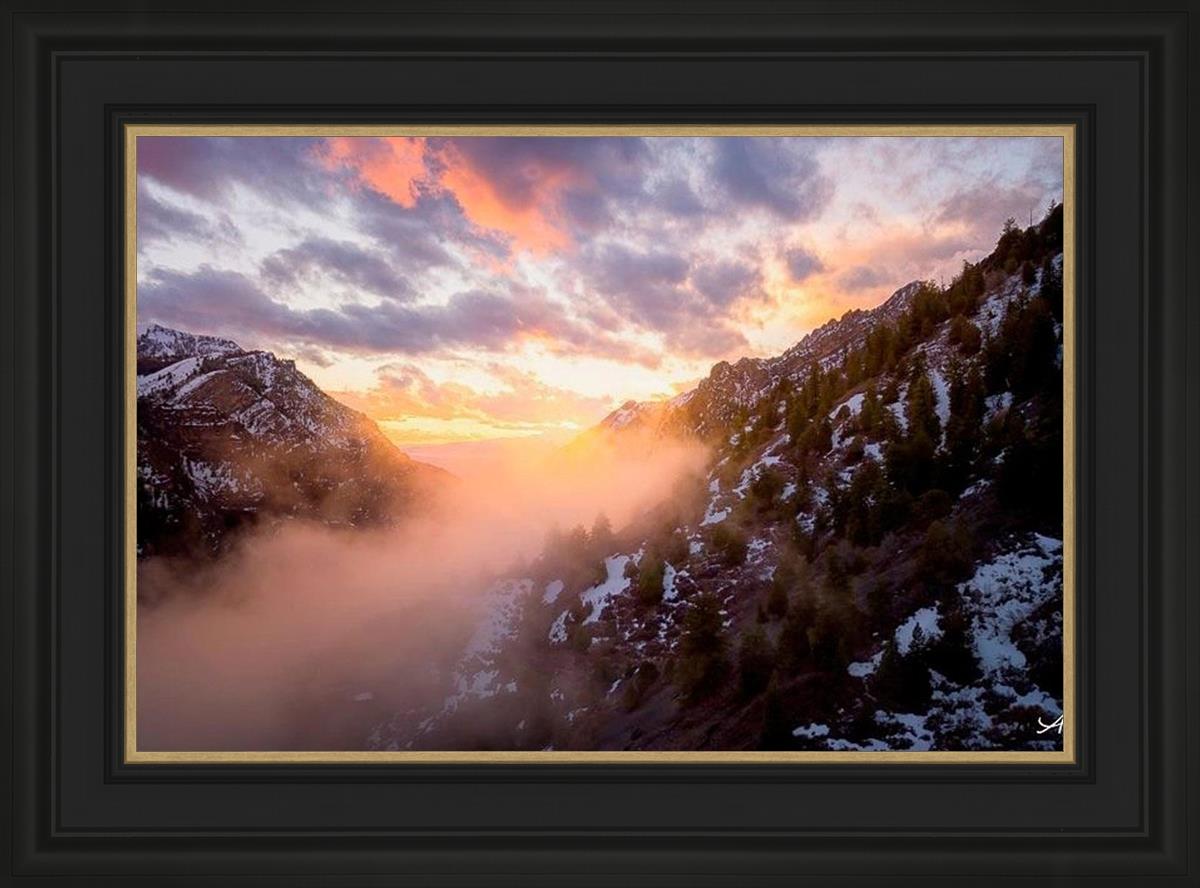 American Fork Canyon From Mutual Dell