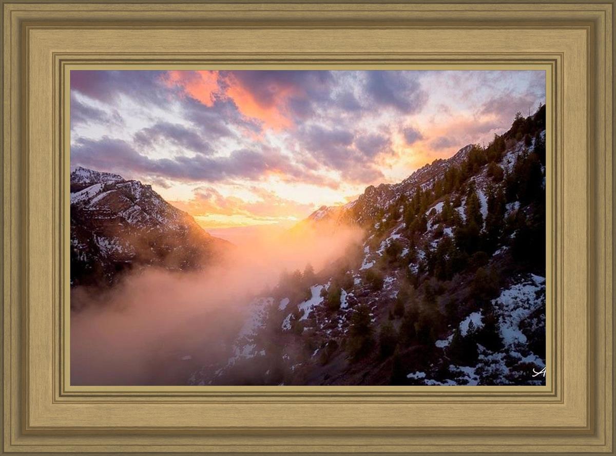 American Fork Canyon From Mutual Dell