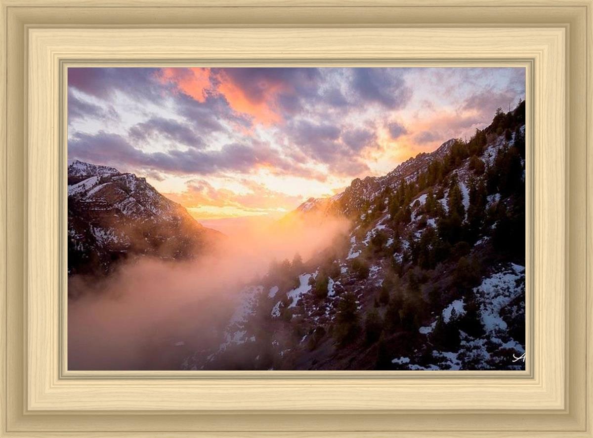 American Fork Canyon From Mutual Dell