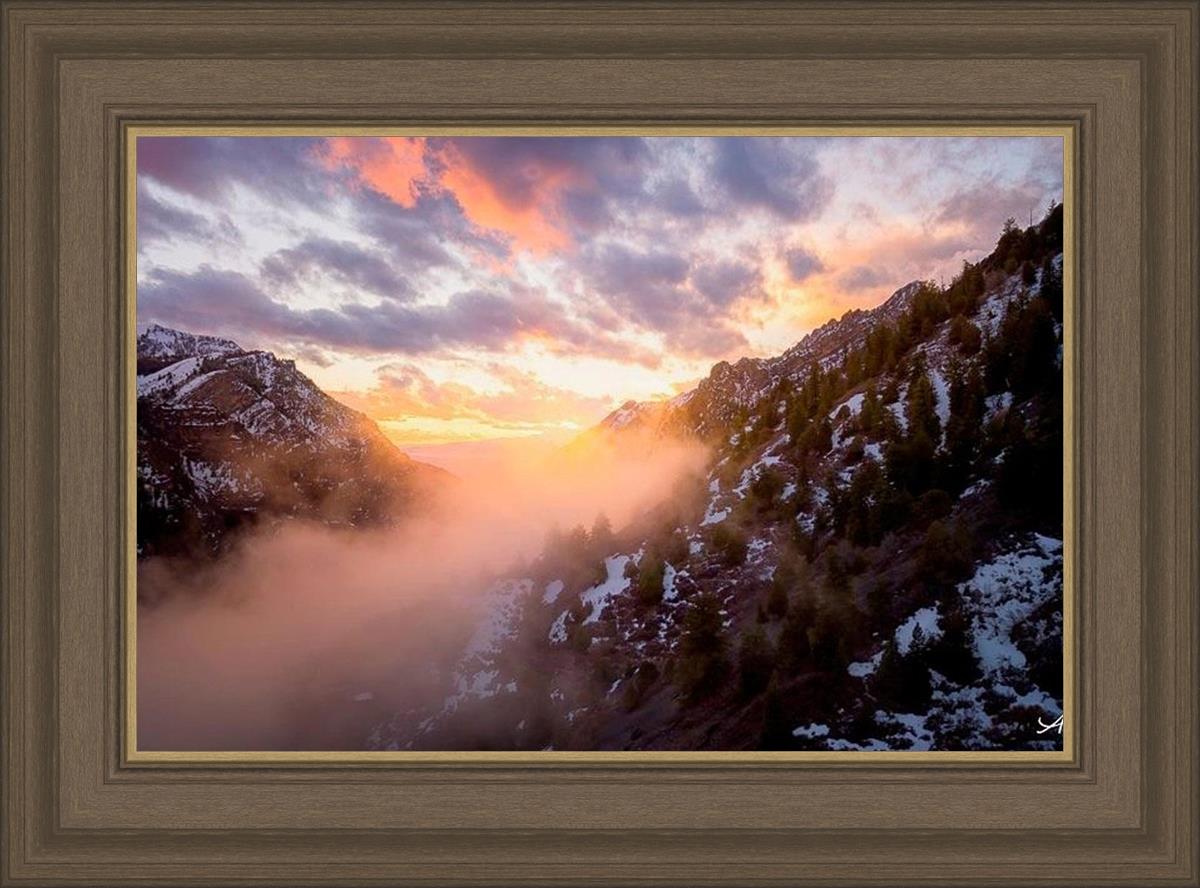 American Fork Canyon From Mutual Dell
