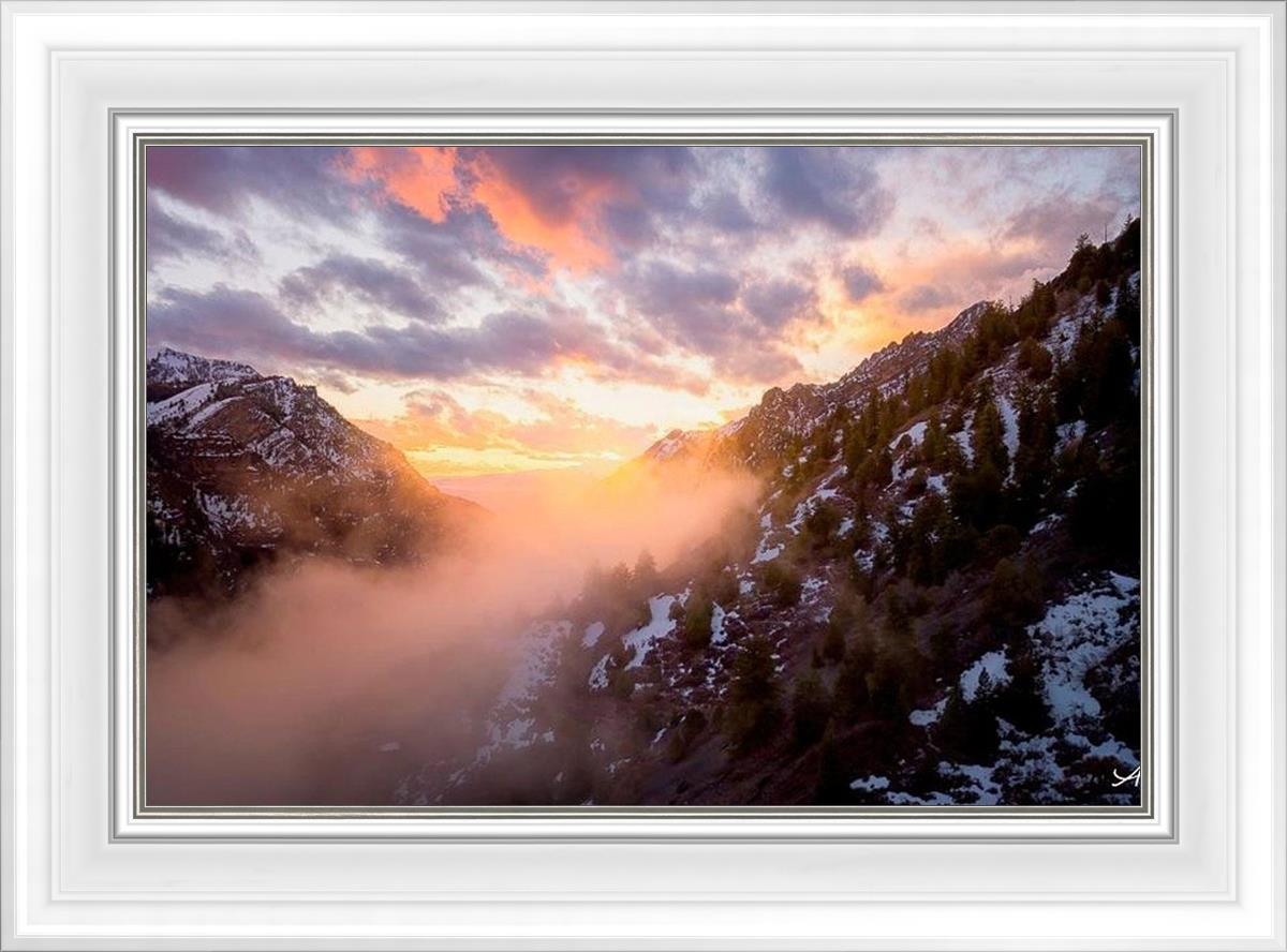 American Fork Canyon From Mutual Dell