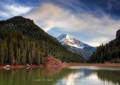Timpanogos From Tibblefork Reservoir