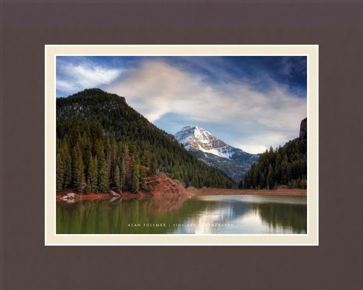 Timpanogos From Tibblefork Reservoir