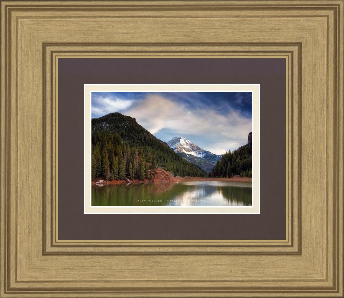 Timpanogos From Tibblefork Reservoir