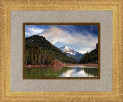 Timpanogos From Tibblefork Reservoir