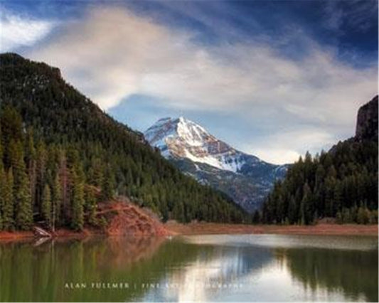 Timpanogos From Tibblefork Reservoir Gallery Wrap