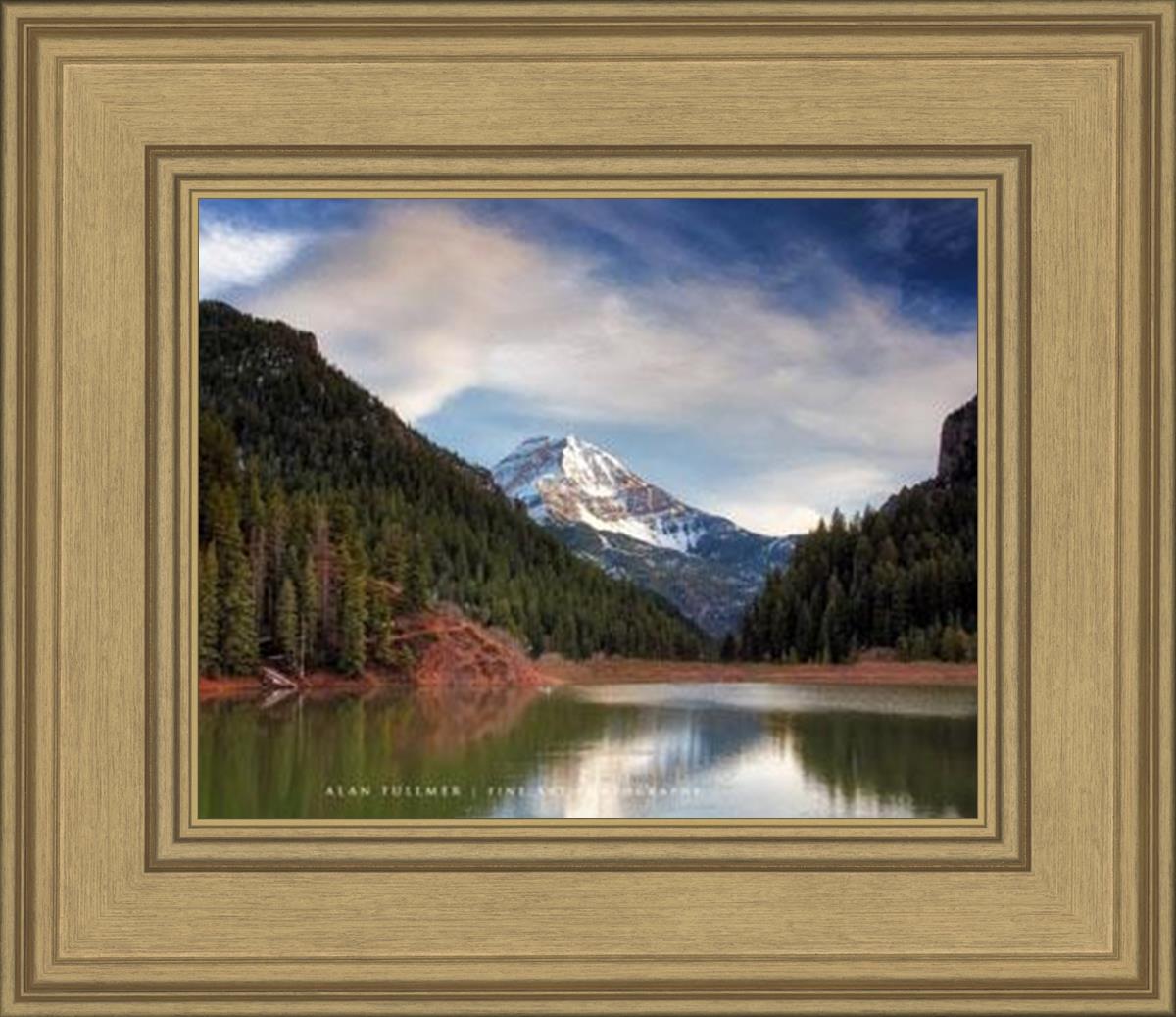 Timpanogos From Tibblefork Reservoir