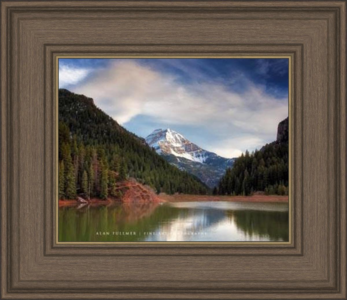 Timpanogos From Tibblefork Reservoir