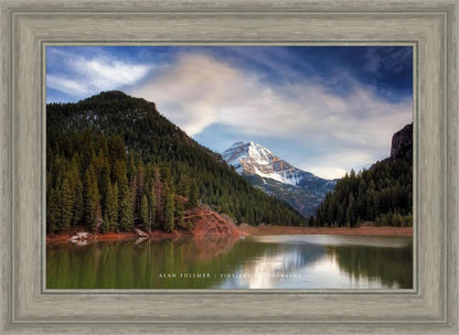 Timpanogos From Tibblefork Reservoir