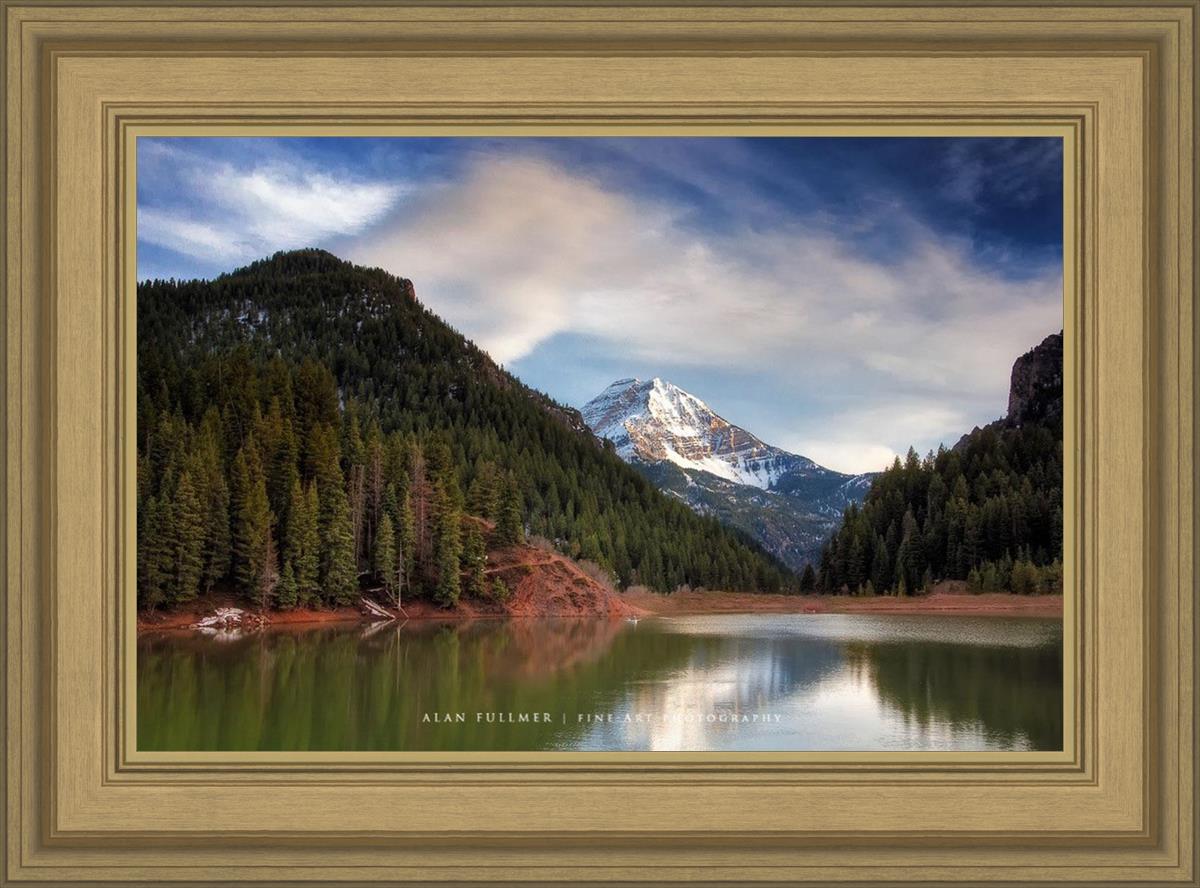 Timpanogos From Tibblefork Reservoir