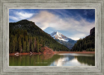 Timpanogos From Tibblefork Reservoir