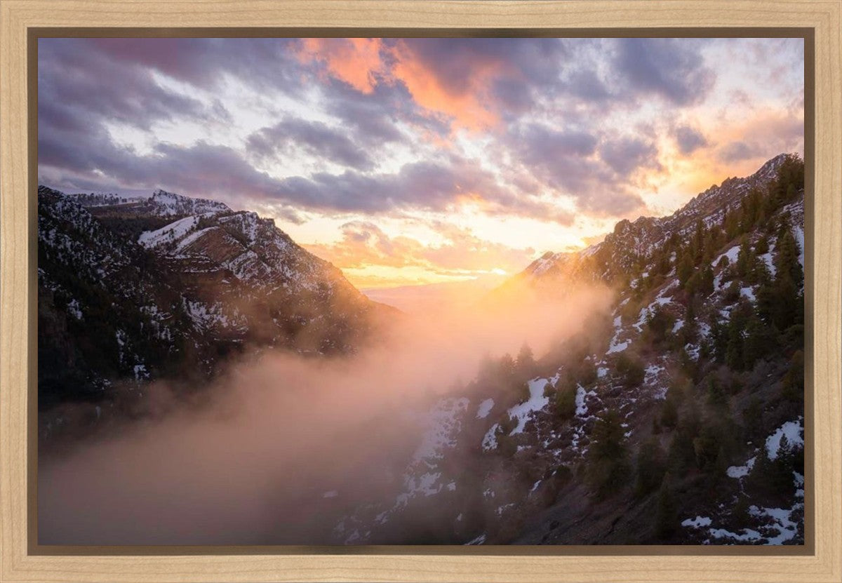 Winter Canyon Gallery Wrap