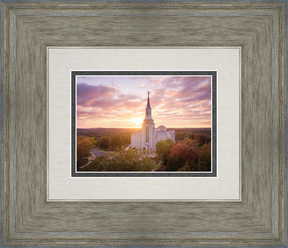 Boston Aerial Evening