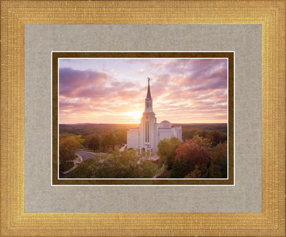 Boston Aerial Evening