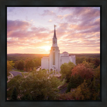Boston Aerial Evening
