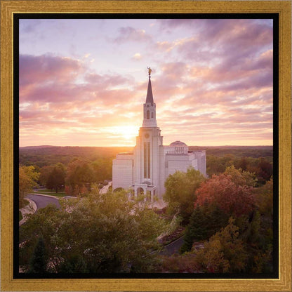 Boston Aerial Evening