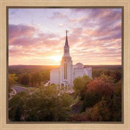 Boston Aerial Evening