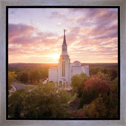 Boston Aerial Evening