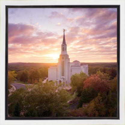 Boston Aerial Evening