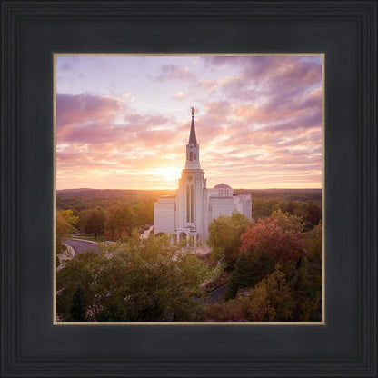 Boston Aerial Evening