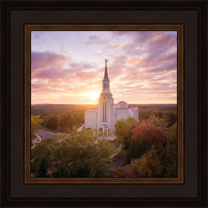 Boston Aerial Evening
