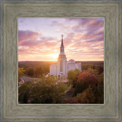 Boston Aerial Evening