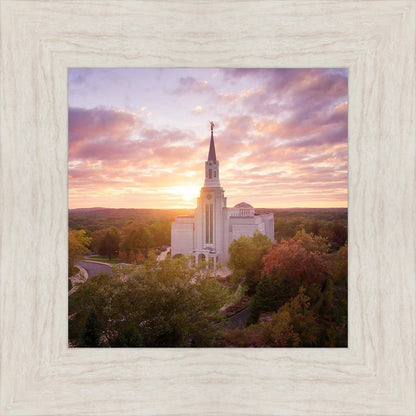 Boston Aerial Evening