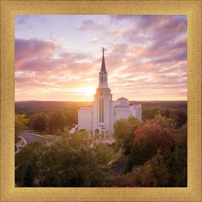 Boston Aerial Evening