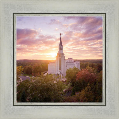 Boston Aerial Evening