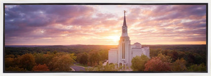 Boston Aerial Evening