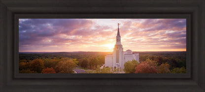 Boston Aerial Evening