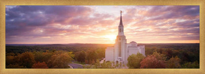 Boston Aerial Evening
