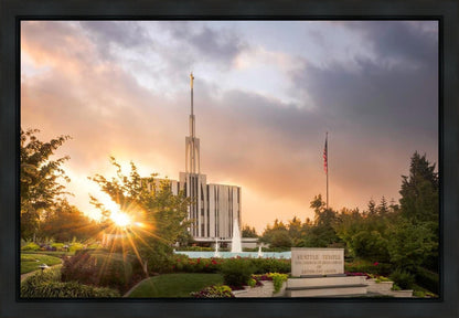 Seattle Temple Morning Breaks