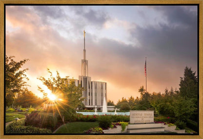 Seattle Temple Morning Breaks