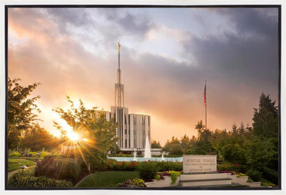 Seattle Temple Morning Breaks