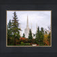 Portland Temple Forest Through The Trees