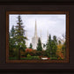 Portland Temple Forest Through The Trees