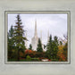 Portland Temple Forest Through The Trees