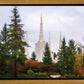 Portland Temple Forest Through The Trees