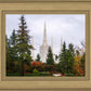 Portland Temple Forest Through The Trees