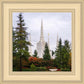 Portland Temple Forest Through The Trees