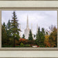 Portland Temple Forest Through The Trees