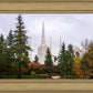 Portland Temple Forest Through The Trees