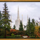Portland Temple Forest Through The Trees