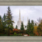 Portland Temple Forest Through The Trees