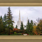 Portland Temple Forest Through The Trees