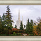 Portland Temple Forest Through The Trees